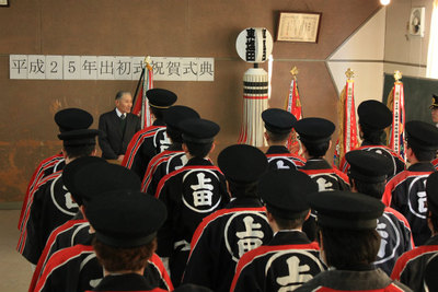 平成25年上田市消防出初式に出動!