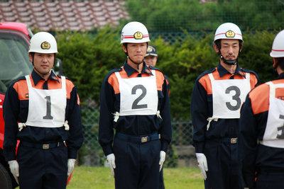 上田市消防団第15分団第2回分団大会(訓練)