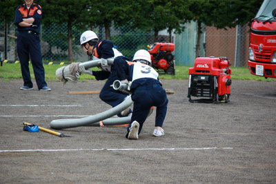 上田市消防団第15分団第2回分団大会(訓練)