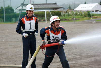上田市消防団第15分団第2回分団大会(訓練)