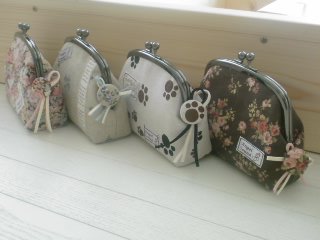シリーズ化決定♪親子がま口財布
