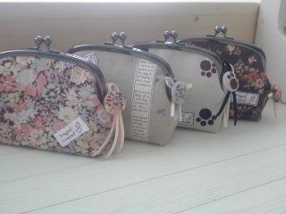 シリーズ化決定♪親子がま口財布
