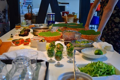 ８月の料理教室「暑い夏の和のご飯」