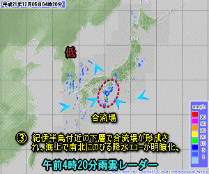 天気予報は当たるのか?(12月5日)