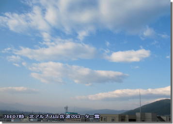 天気回復へ、3連休の雲と雨(10月7日)