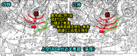 今日も各地で不安定、西から下り坂へ(7月3日)