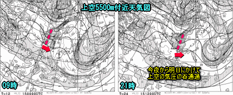 天気予報は当たるのか?(5月15日)
