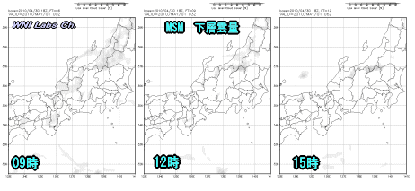 天気予報は当たるのか?(5月1日)