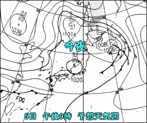 天気予報は当たるのか?(3月5日)