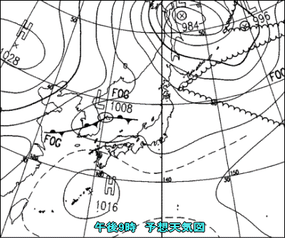 残暑厳しい!台風12号?の予想進路は・・(9月21日)