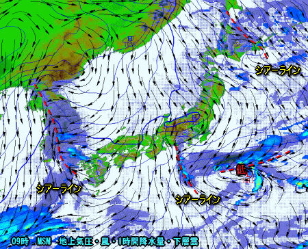 冬型の気圧配置、寒気南下し北海道道南で初雪も?(11月8日)