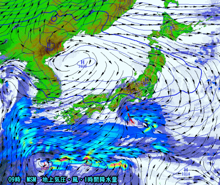 週末は晴天?も今日・明日は雨模様(11月10日)