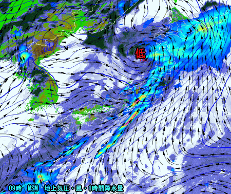 雨の週末回復ゆっくり、北日本は冬型へ(10月15日)