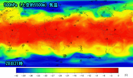 乾燥した晴天へ、一週間は高温傾向続く(11月1日)