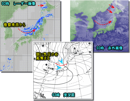 冬型続くき、寒気も居座る(12月18日)