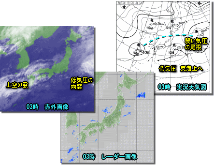 秋晴れの週末、ゆっくりと冬型へ(11月12日)