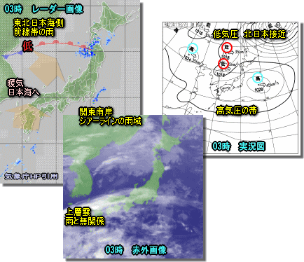 高気圧の覆われ暖かく、北日本は下り坂(11月27日)