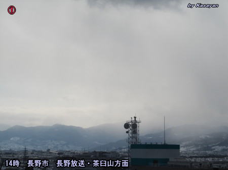 雪雲の通り道を考える(1月16日)