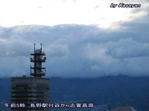 天気予報は当たるのか?(5月13日)