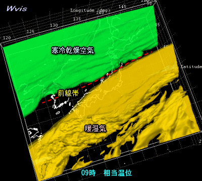 冬型の気圧配置+寒気、でもちょっと変?(11月30日)