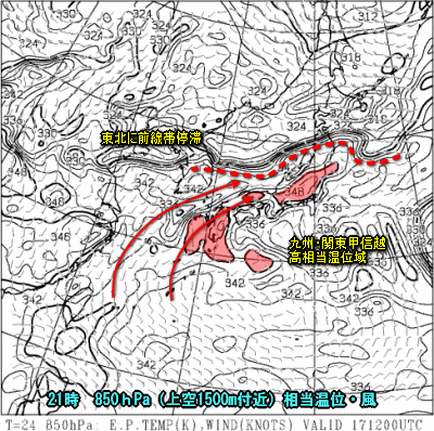 天気予報は当たるのか?(8月17日)暑さいつまで?夕立は?