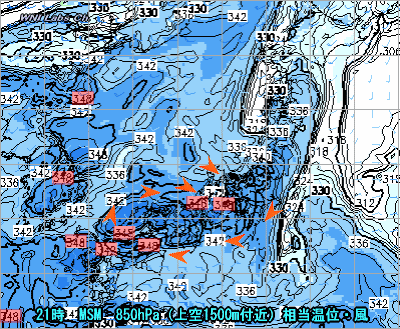 天気予報は当たるのか?(8月20日)昼間は暑く弱い夕立