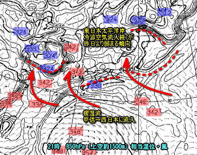 台風9号進路予想、引き続き不安定な天気(8月2日)