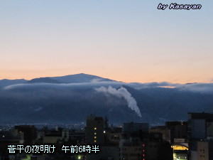 天気予報は当たるのか?(1月4日)
