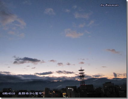 冬型緩む、早くも明日は雨?(12月5日)