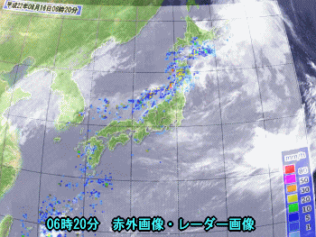 天気予報は当たるのか?(8月16日)猛暑いつまで?夕立は?