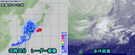 天気予報は当たるのか?(3月9日)
