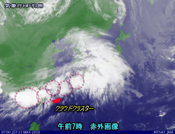 天気予報は当たるのか?(5月23日)