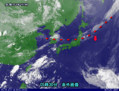 天気予報は当たるのか?(8月18日)暑さ続き夕立も