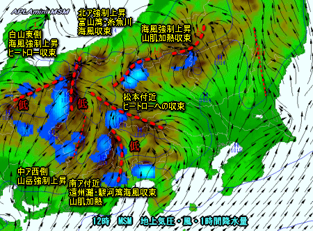 雷雨予想・・・猛暑の梅雨明け?(7月9日)