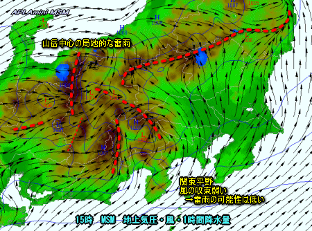 熱帯低気圧と盆の天気、猛暑、今日の雷雨(8月10日)