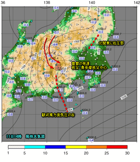 盆の天気、猛暑いつまで?、今日の雷雨(8月12日)