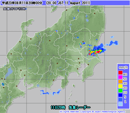 盆の天気、猛暑いつまで?、今日の雷雨(8月12日)