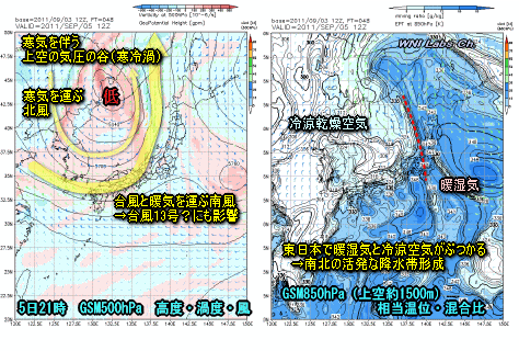 台風12号・13号?の動向、大雨の今後(9月4日)