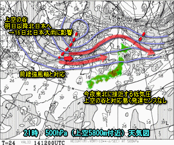 天気予報は当たるのか?(8月14日)盆休みの大雨