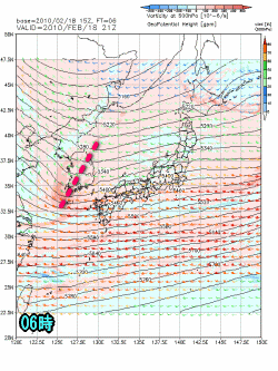 天気予報は当たるのか?(2月19日)