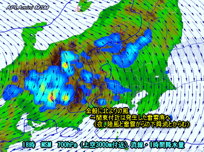 天気予報は当たるのか?(8月19日)今日の夕立は激しい?