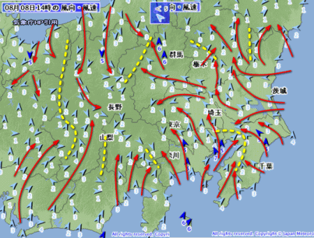 盆休みの天気?猛暑いつまで?今日の夕立は?(8月9日)