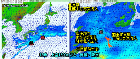 天気予報は当たるのか?(3月7日)