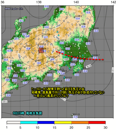 熱帯低気圧と盆の天気、猛暑、今日の雷雨(8月10日)