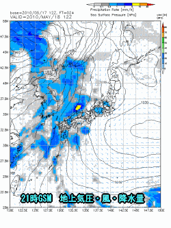 天気予報は当たるのか?(5月18日)