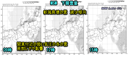 天気予報は当たるのか?(2月17日)