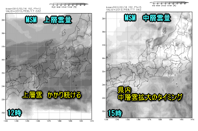天気予報は当たるのか?(2月17日)