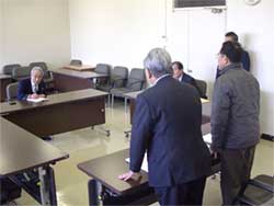 ・公正な選挙を求めて選管に要望