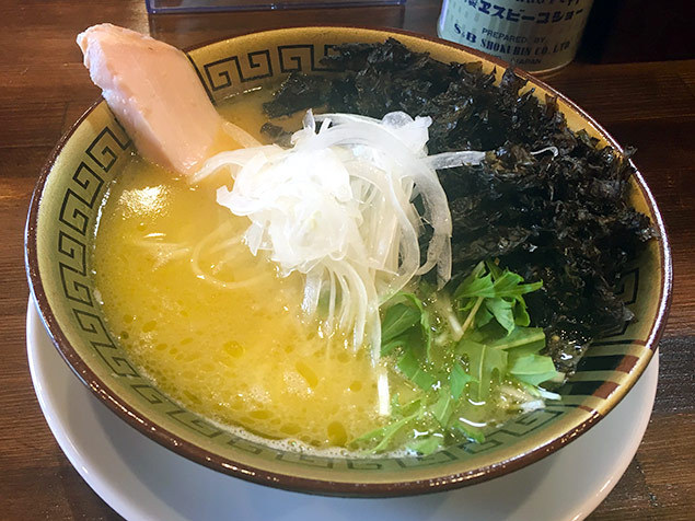 しろがね 鶏コテ塩 松本市 しろがね ラーメン