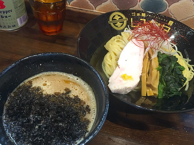しろがね 鶏コテ塩 松本市 しろがね 鶏コテつけ麺